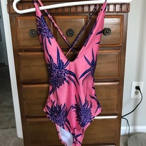 Designer 1 Piece bathing suit